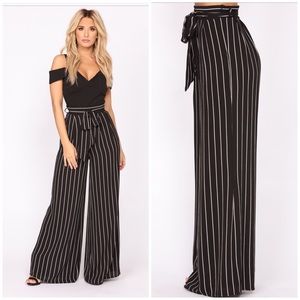 High Rise Woven Pants